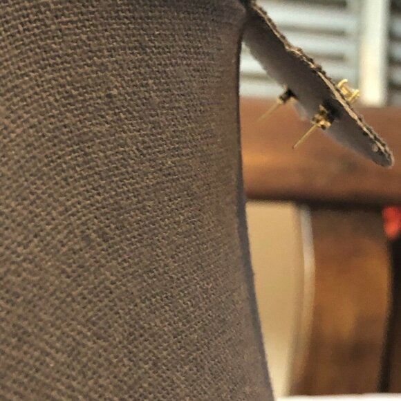 Yellow Gold Plated Cubic Zirconia Stud Earrings - Picture 4 of 5